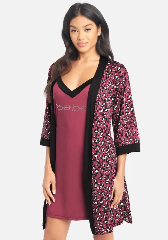 Printed Bebe Logo Robe Set sold by Bebe