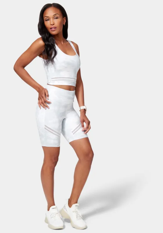 Bebe Logo Tank With Mesh Detail sold by Bebe