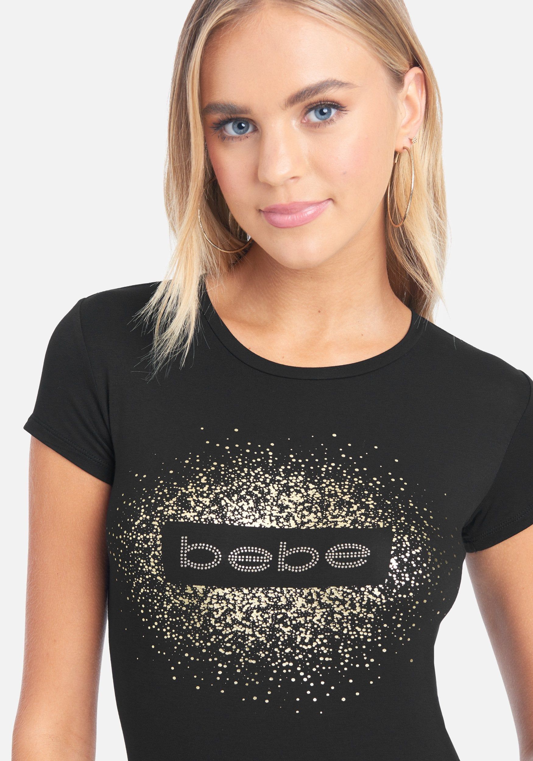 Bebe Logo Foil Screen Tee sold by Bebe product image thumbnail 4