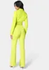 High Waist Wide Leg Side Slit Tailored Pant sold by Bebe