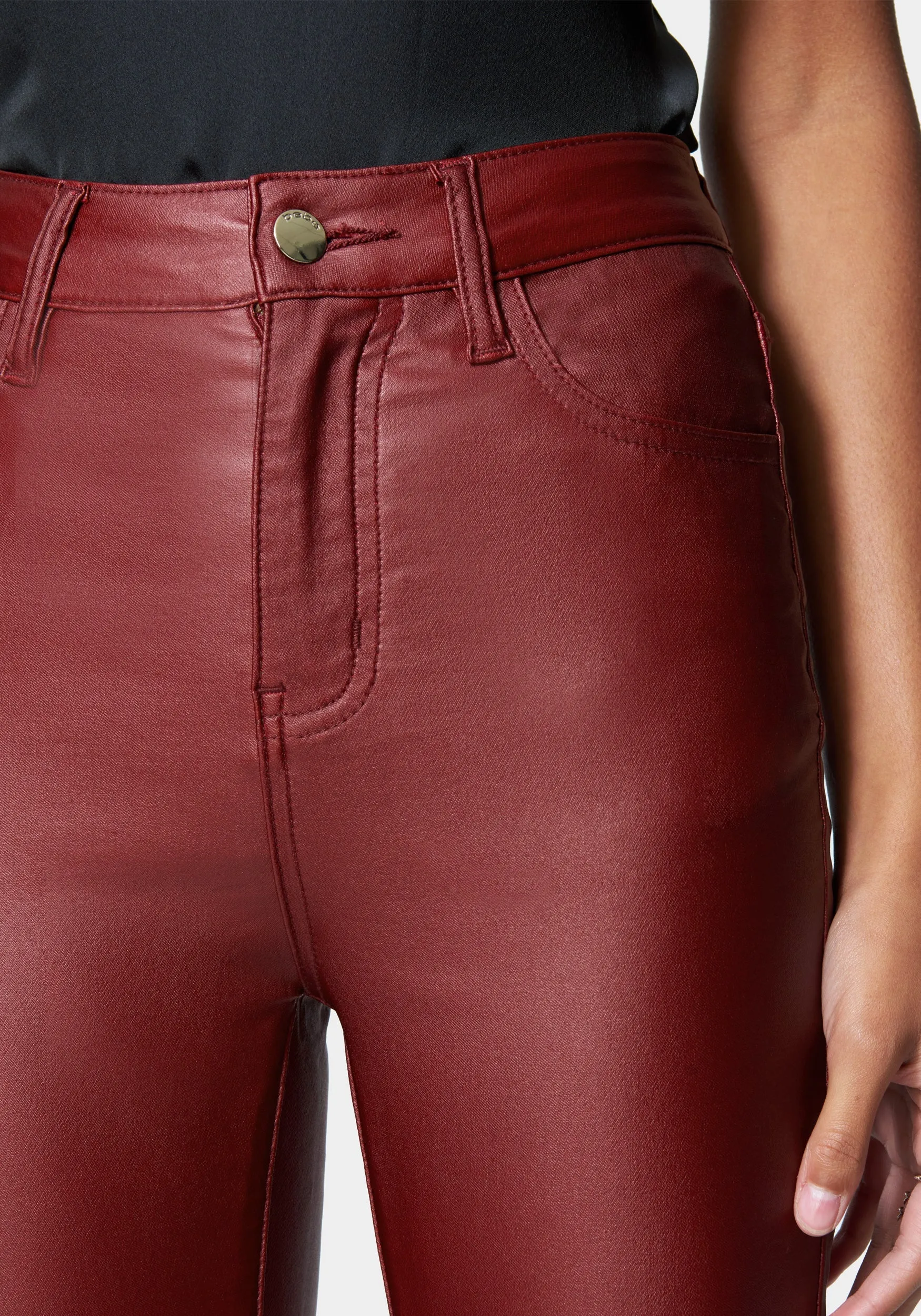 Coated Denim Skinny Jean sold by Bebe product image thumbnail 4