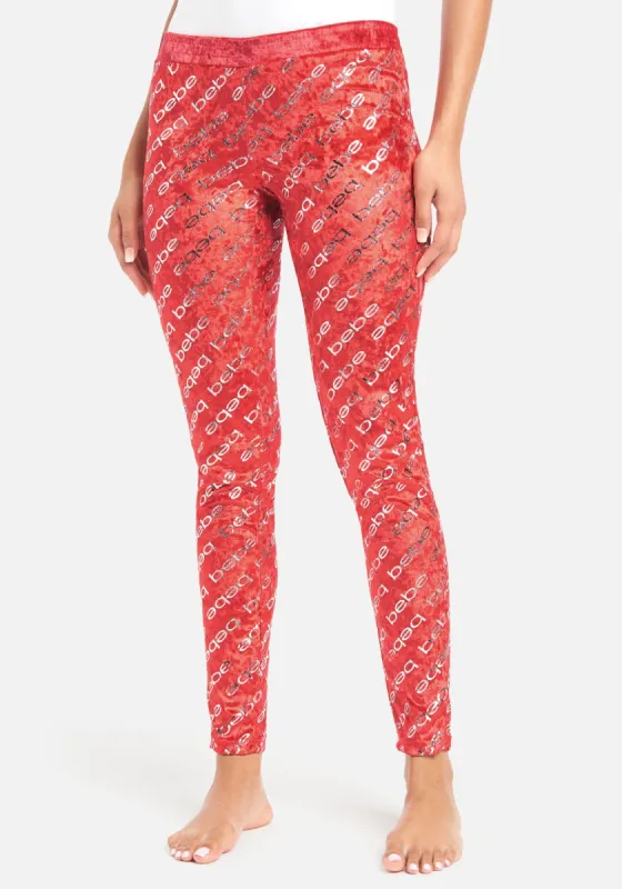 Allover Bebe Lounge Pant sold by Bebe