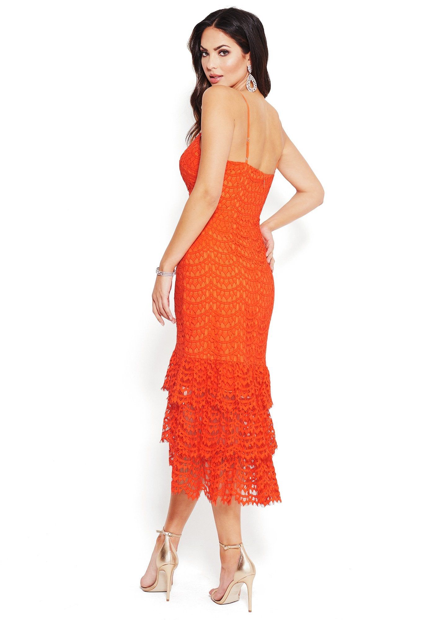 Lace High Low Dress sold by Bebe product image thumbnail 3