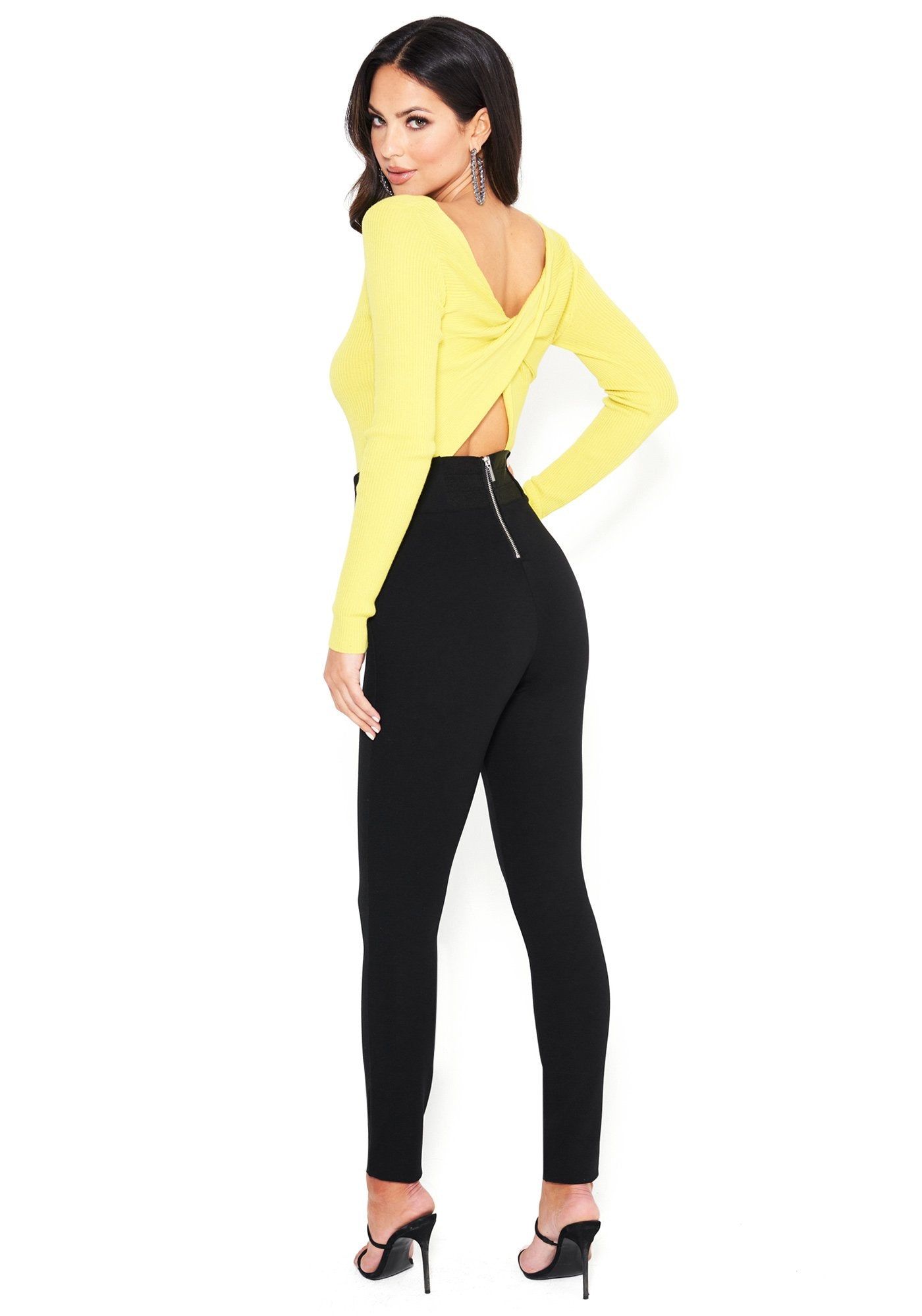 Satiny High Waist Leggings sold by Bebe product image thumbnail 3