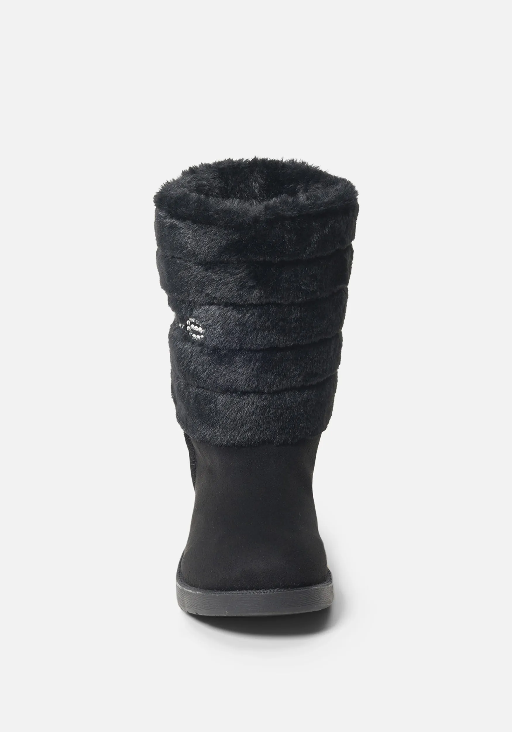 Laurely Faux Shearling Booties sold by Bebe product image thumbnail 4