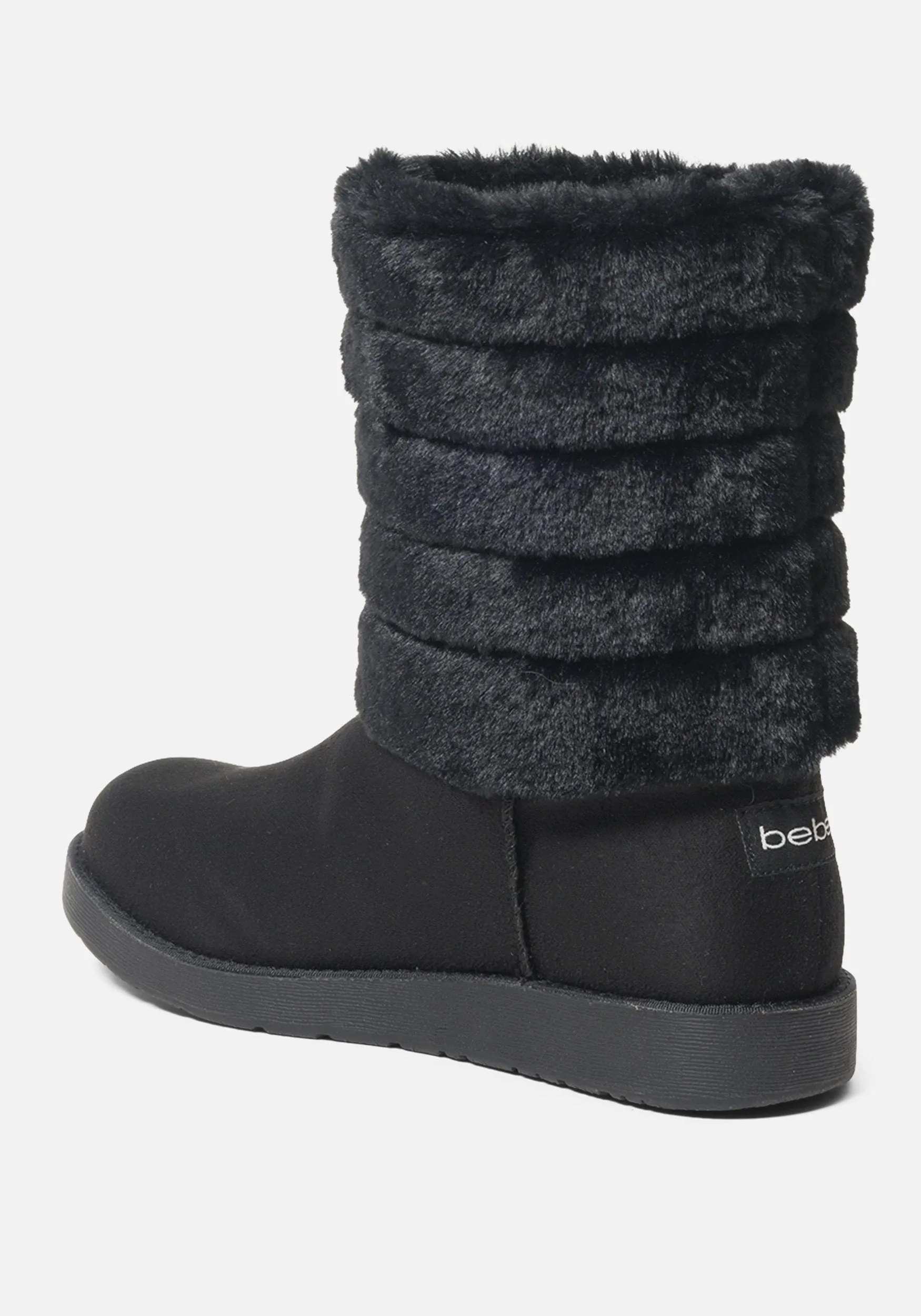 Laurely Faux Shearling Booties sold by Bebe product image thumbnail 3