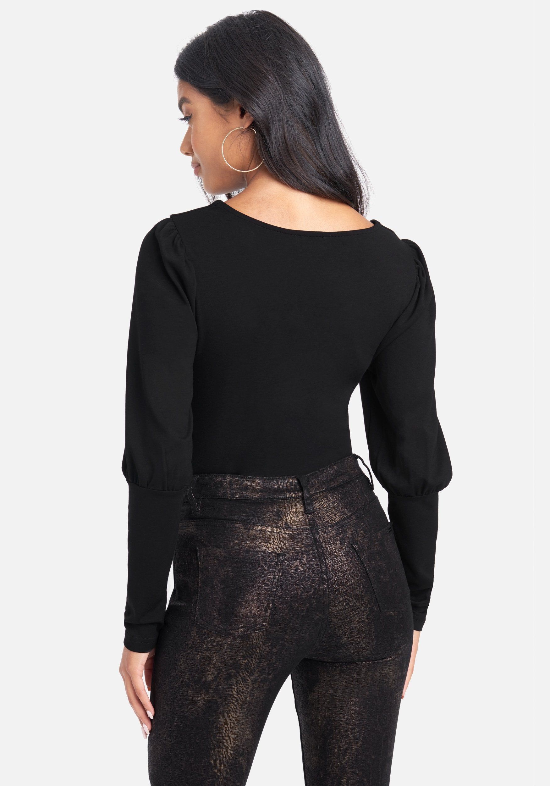 Sweetheart Puff Sleeve Top sold by Bebe product image thumbnail 3