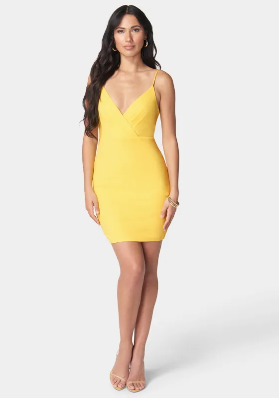 Caged Low Back Mini Dress made by Jump