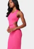 Slinky Side Cutout Midi Dress sold by Bebe