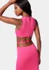 Slinky Side Cutout Midi Dress sold by Bebe