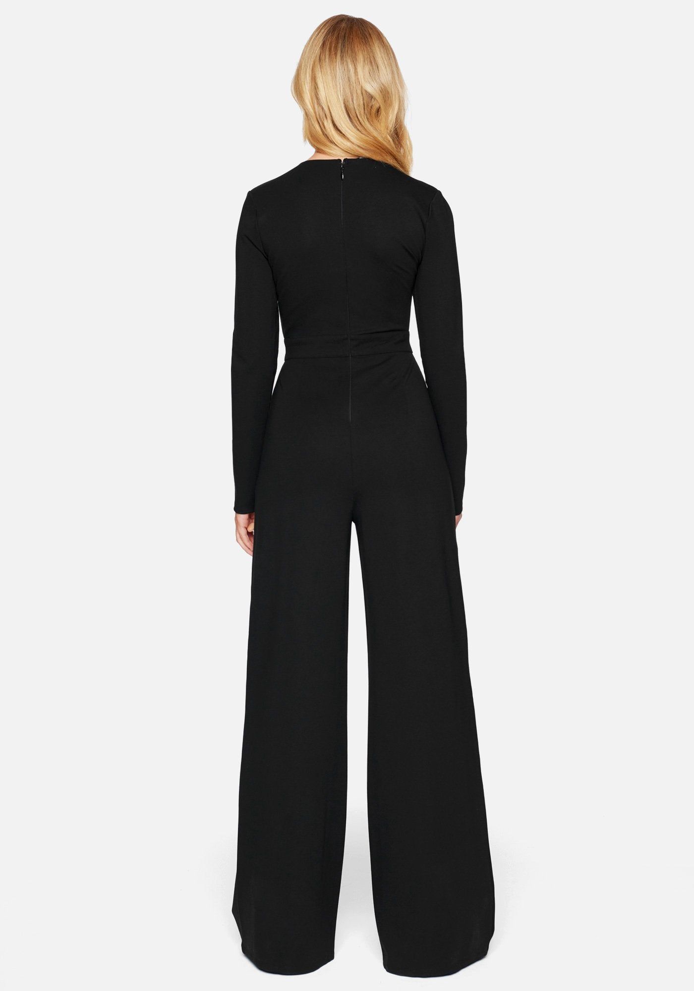 Jeweled Deep V Jumpsuit sold by Bebe product image thumbnail 3