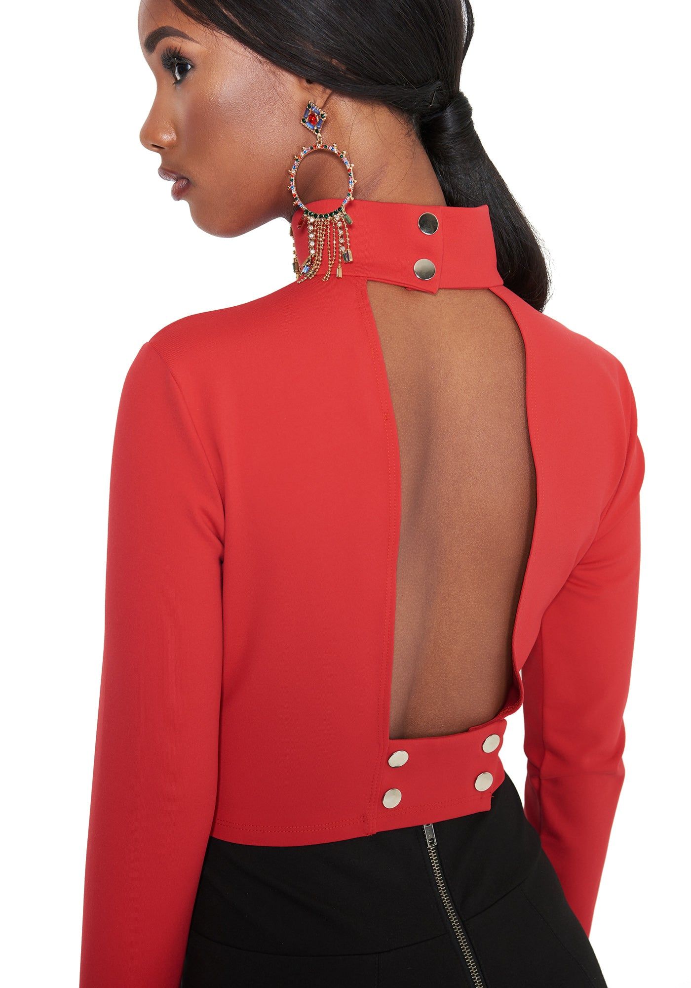 Open Back Top sold by Bebe product image thumbnail 4