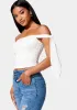 Corded Lace Bustier With Chiffon Tie sold by Bebe