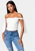 Corded Lace Bustier With Chiffon Tie sold by Bebe