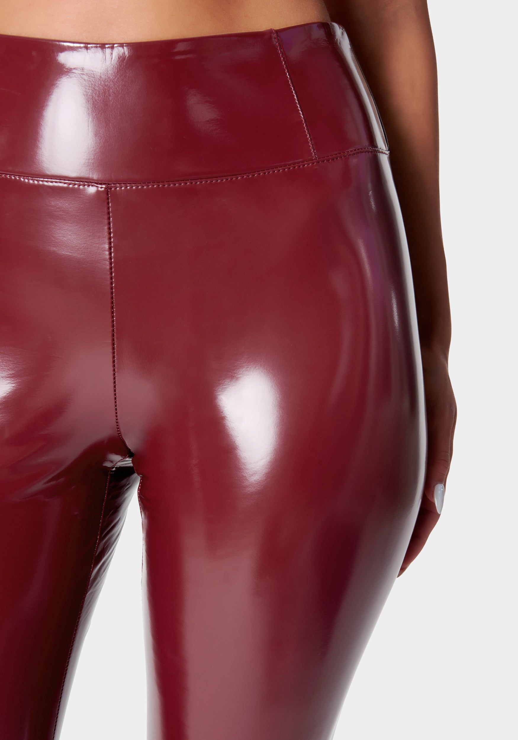 High Waist Liquid Shine Legging sold by Bebe product image thumbnail 4