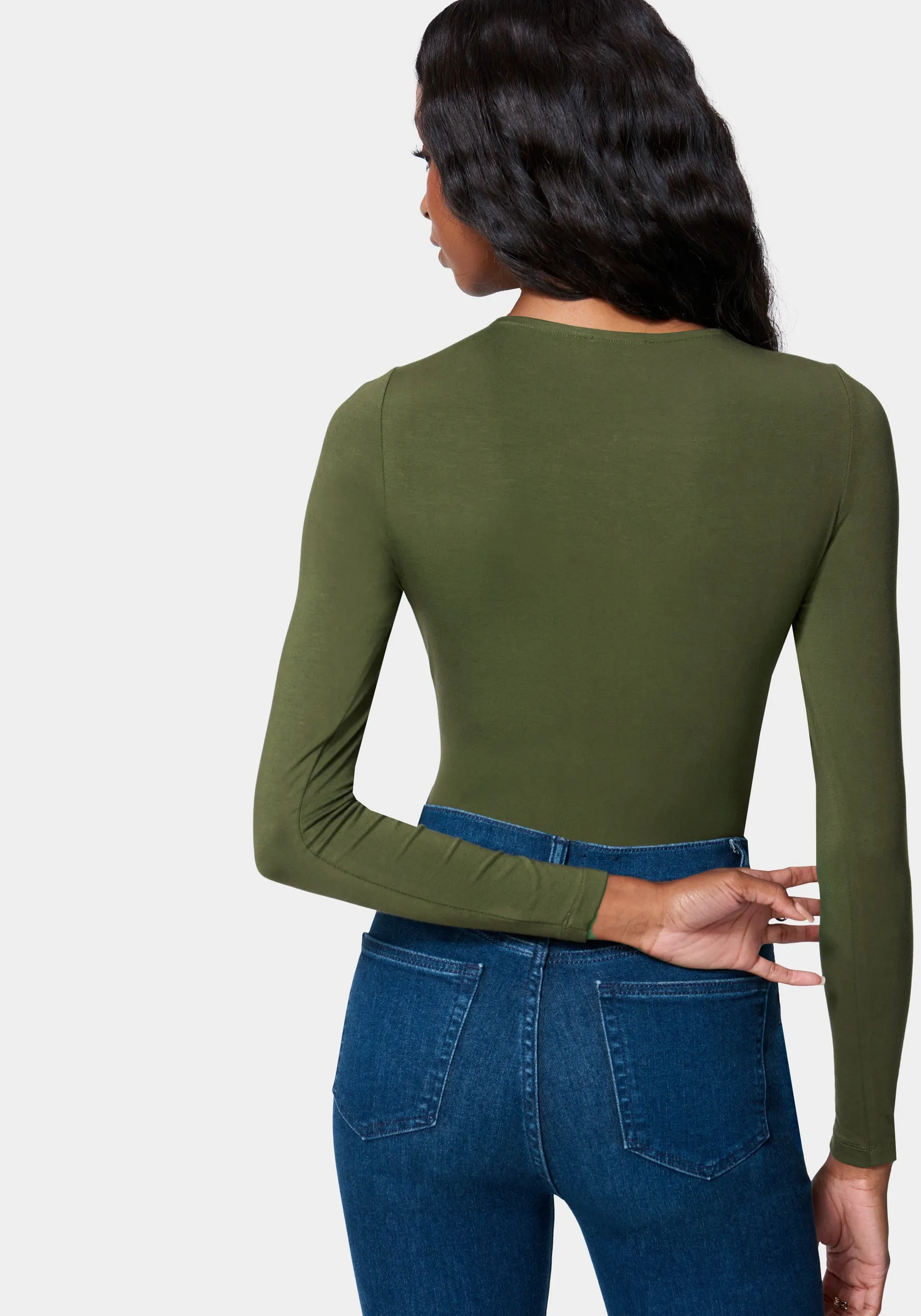 Cross Front Knit Top sold by Bebe product image thumbnail 3