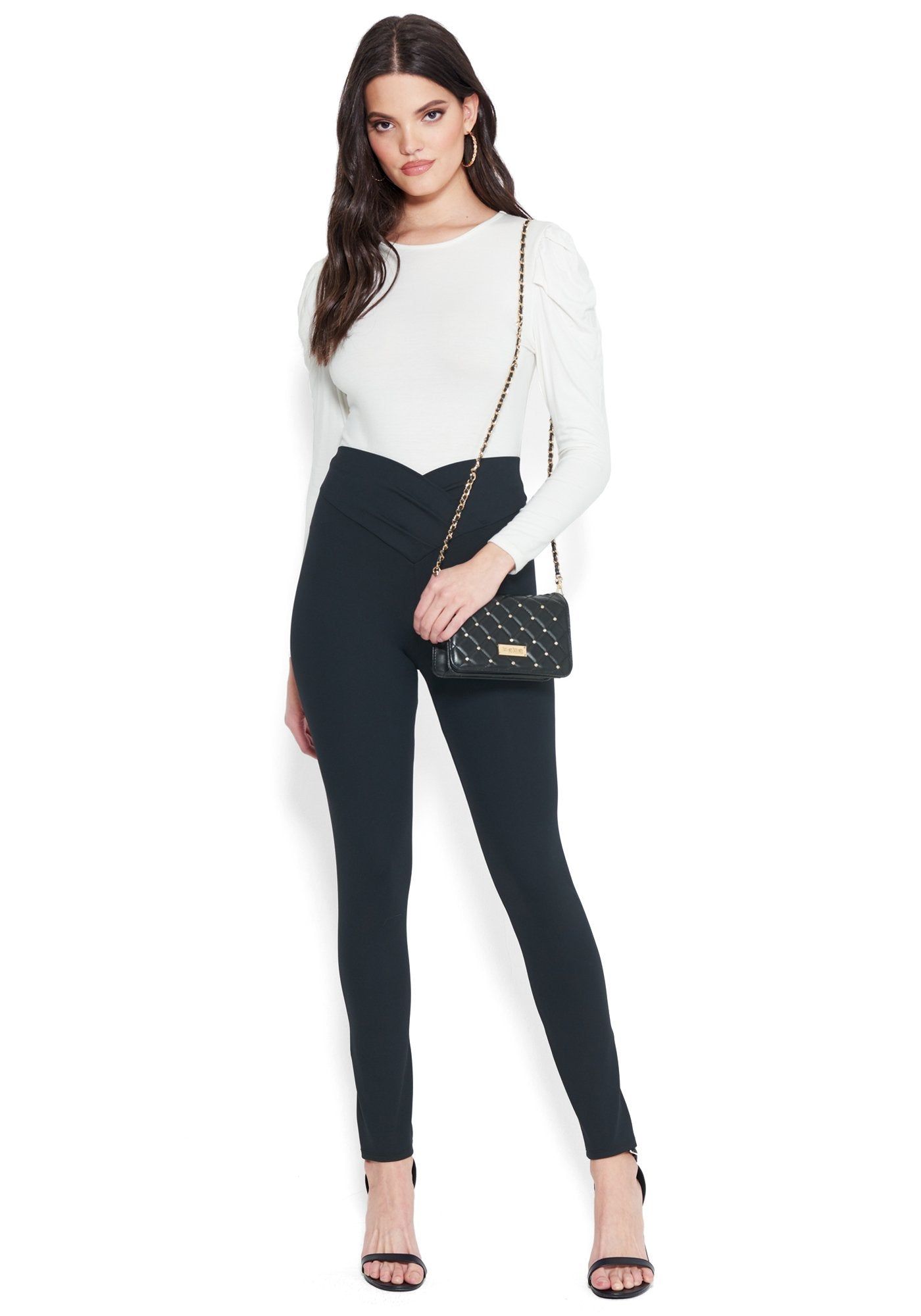 Ruched Bum High Waist Legging sold by Bebe product image thumbnail 2