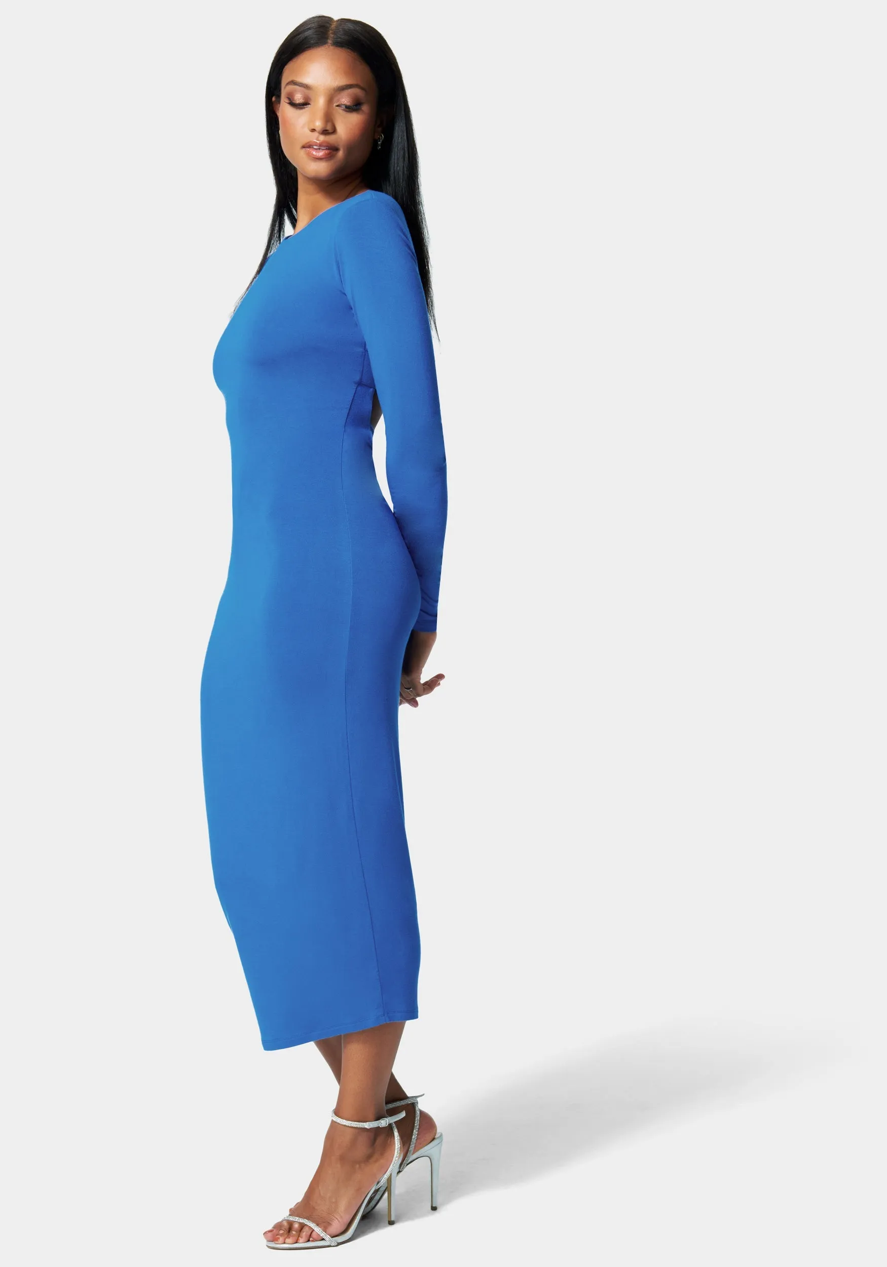 Open Back Ankle Dress sold by Bebe product image thumbnail 3