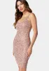 V-Neck Lace Mini Dress sold by Bebe