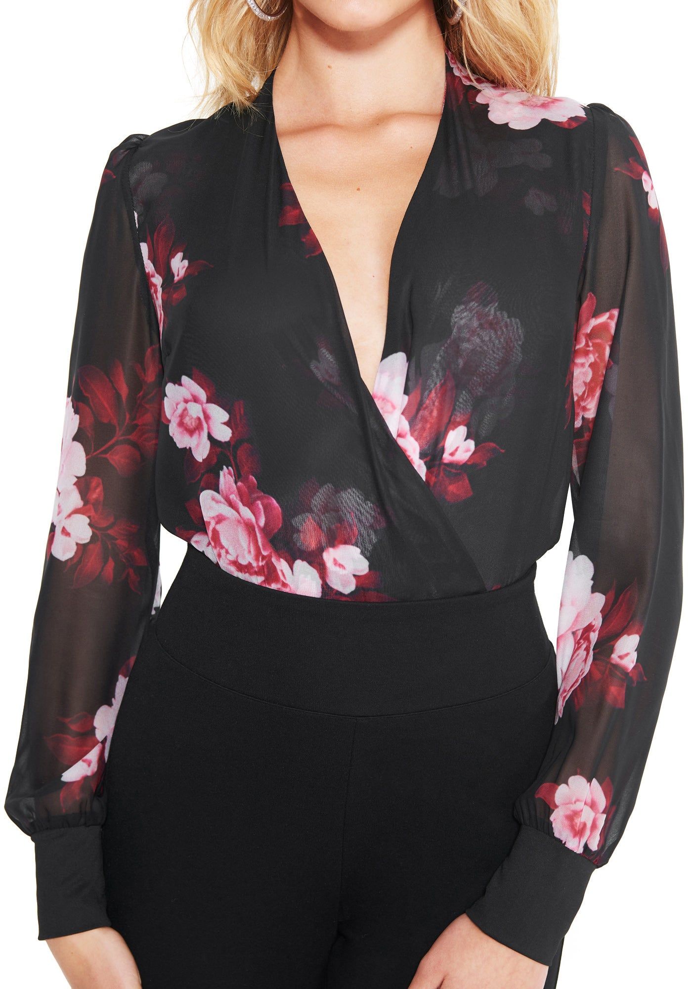 Print Wrap Bodysuit sold by Bebe product image thumbnail 4