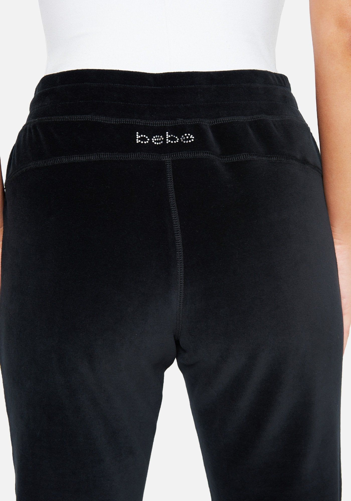 Logo Velour Jogger Pants sold by Bebe product image thumbnail 4