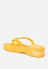 Kim Wedge Flip Flops sold by Bebe