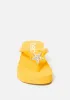 Kim Wedge Flip Flops sold by Bebe