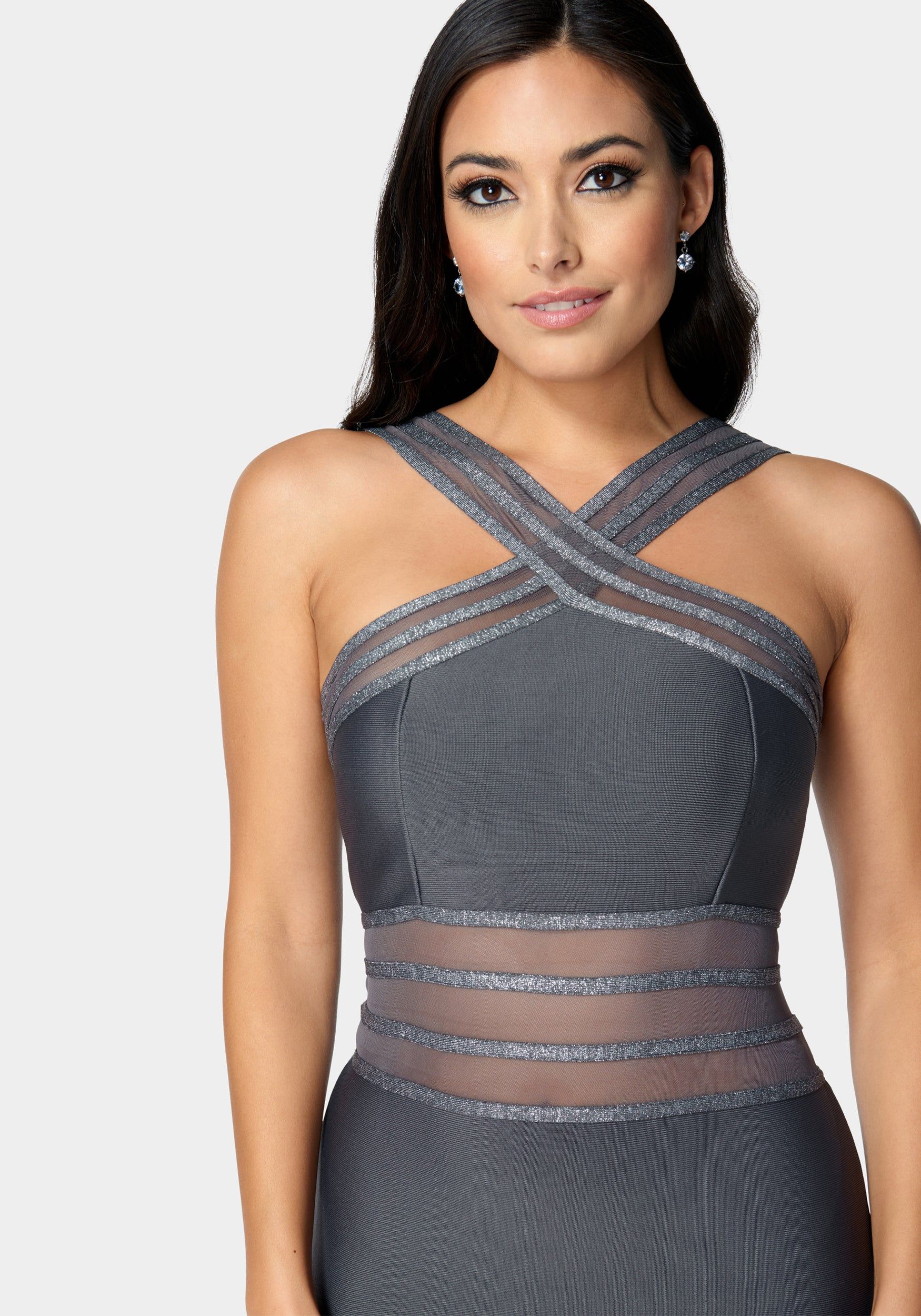 Bandage Cross Front Dress sold by Bebe product image thumbnail 5