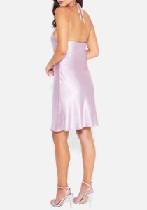Charm Halter Neck Mini Dress sold by Bebe