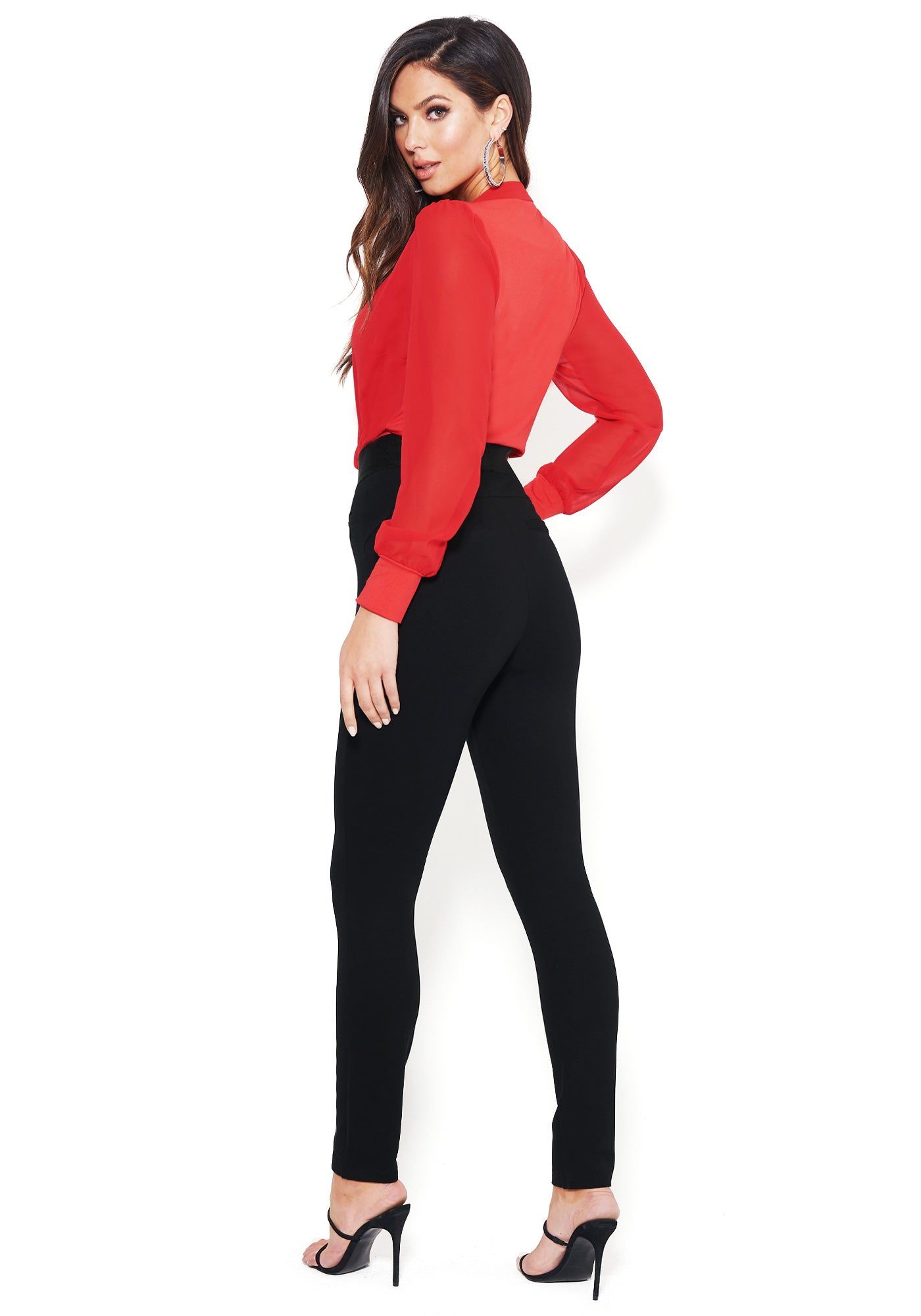Pull-On Ponte Legging sold by Bebe product image thumbnail 3