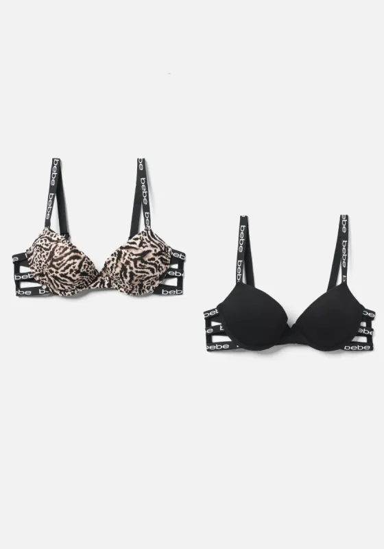 Printed 2 Pack Bra Set sold by Bebe