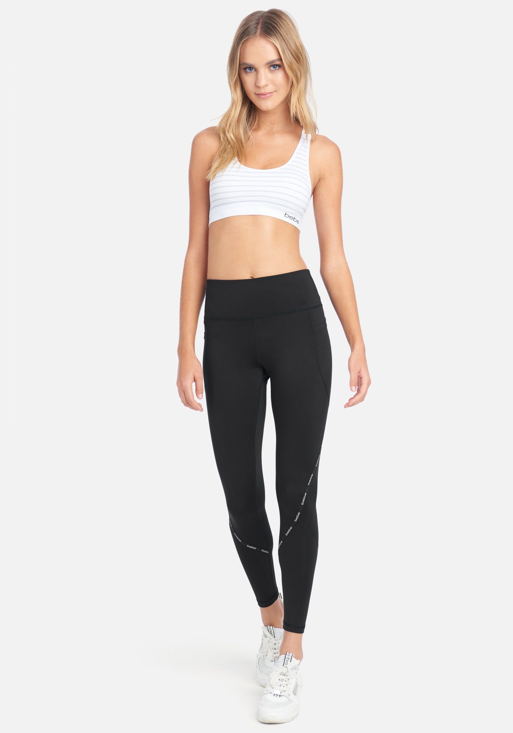 Bebe Sport Color Block Legging sold by Bebe product image thumbnail 2
