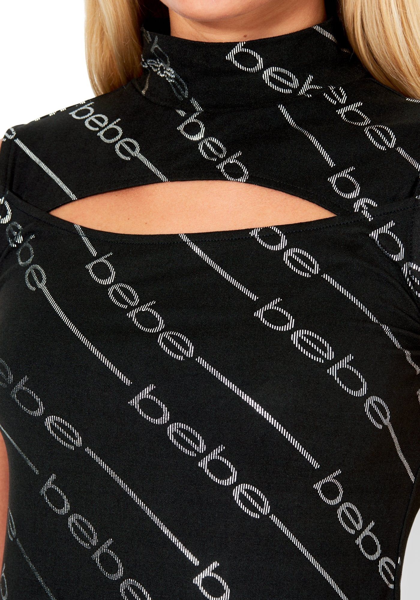 Bebe Logo Front Cutout Tank sold by Bebe product image thumbnail 3