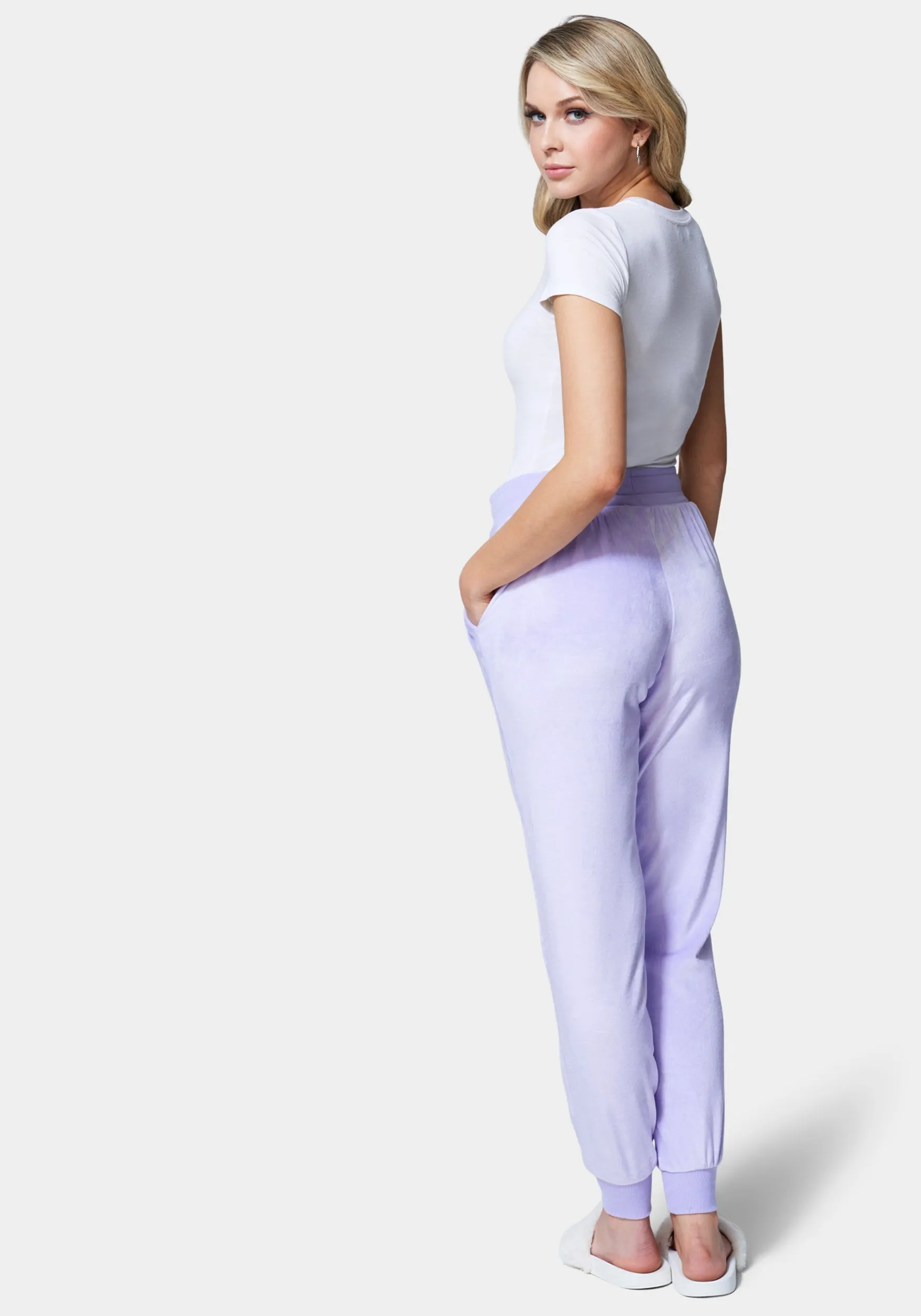 Bebe Sport Plush Jogger sold by Bebe product image thumbnail 3