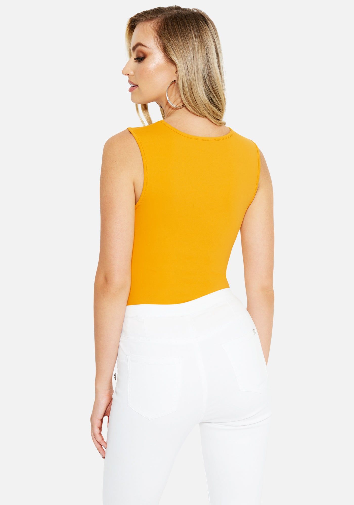 Square Neck Knit Top sold by Bebe product image thumbnail 3