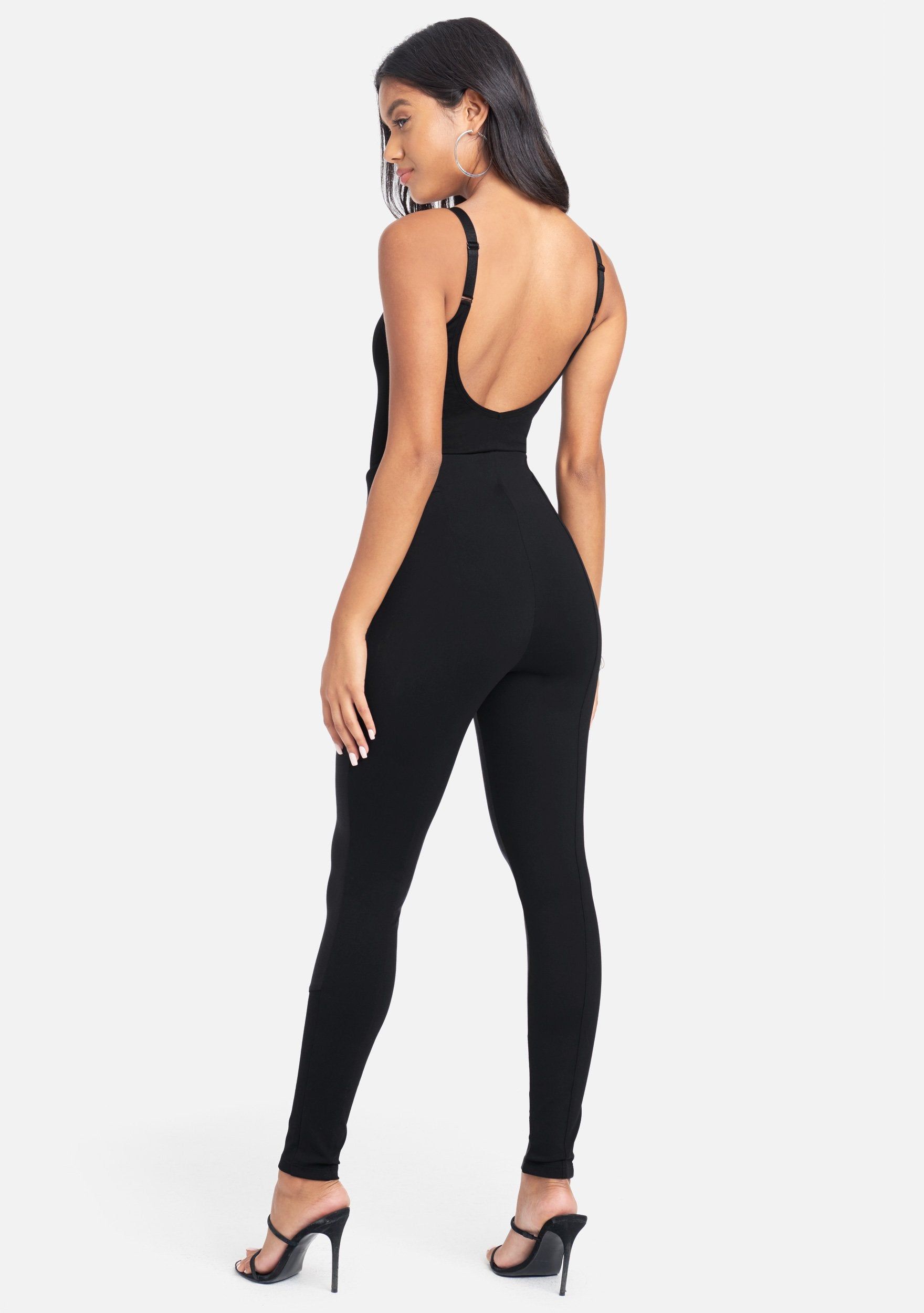 Mixed Fabric Coated Legging sold by Bebe product image thumbnail 3