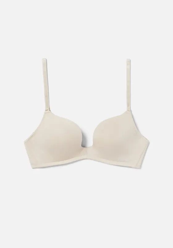 Bebe Logo Plunge Bra sold by Bebe
