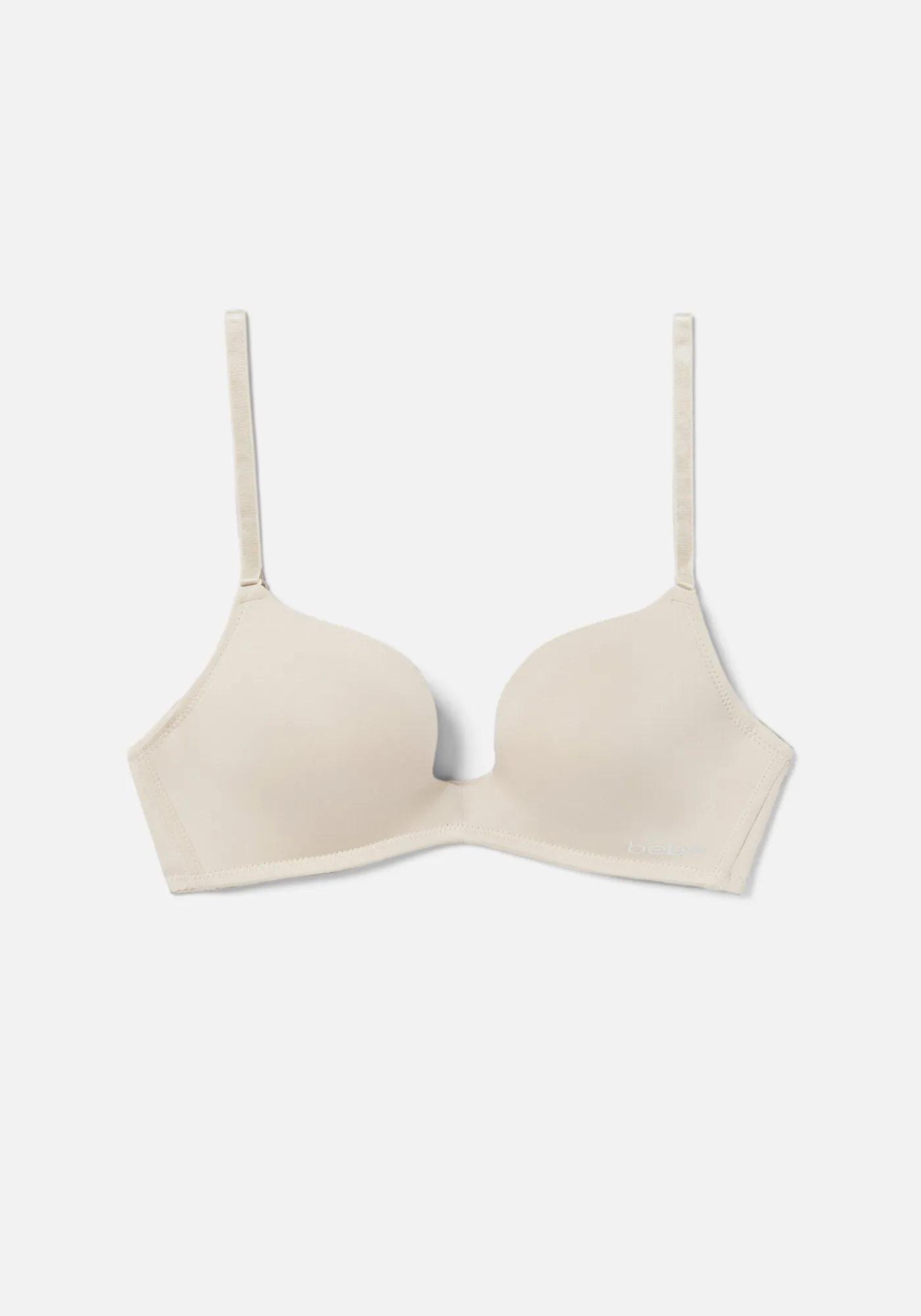 Bebe Logo Plunge Bra sold by Bebe