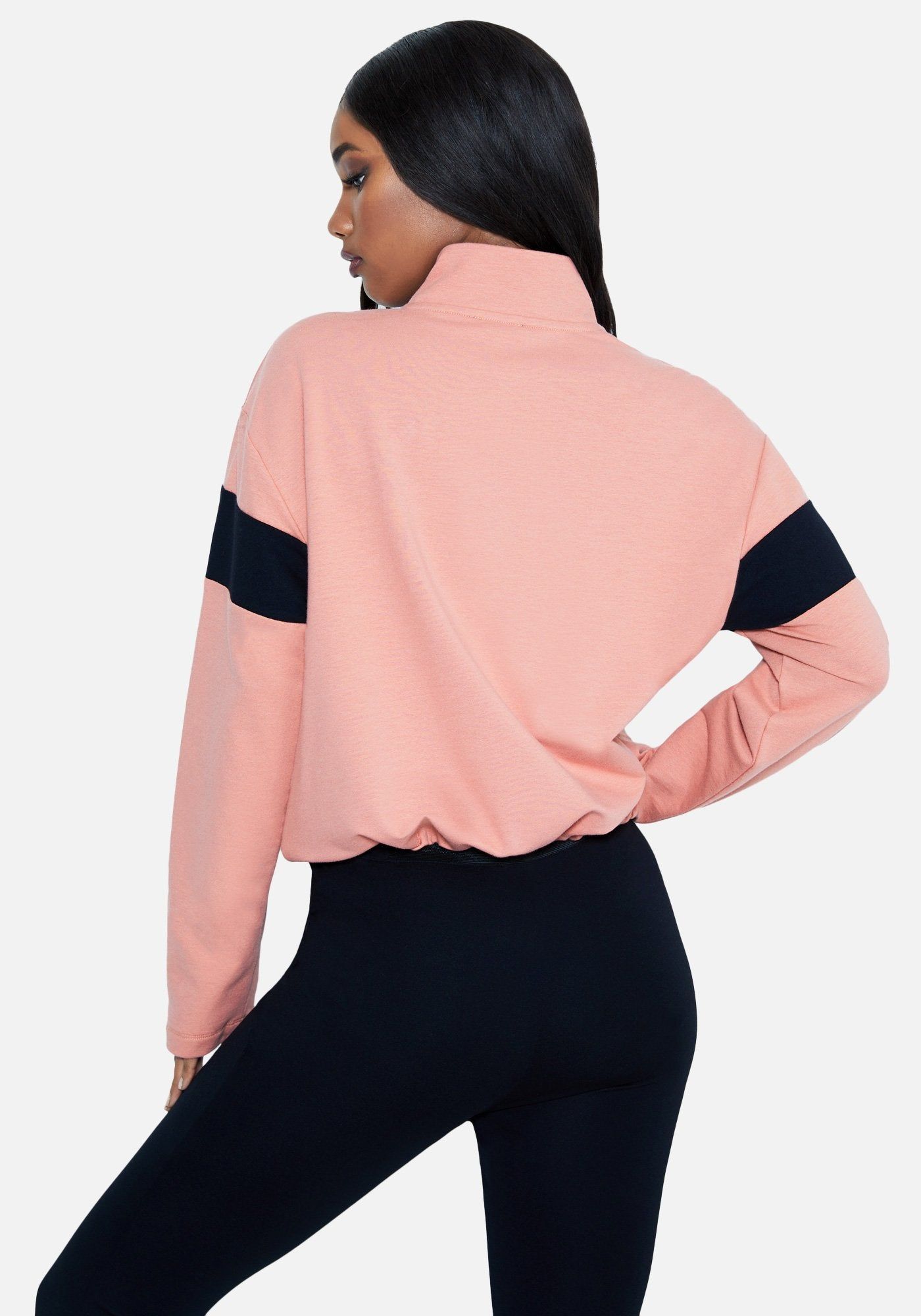 Bebe Logo French Terry Sweatshirt sold by Bebe product image thumbnail 3