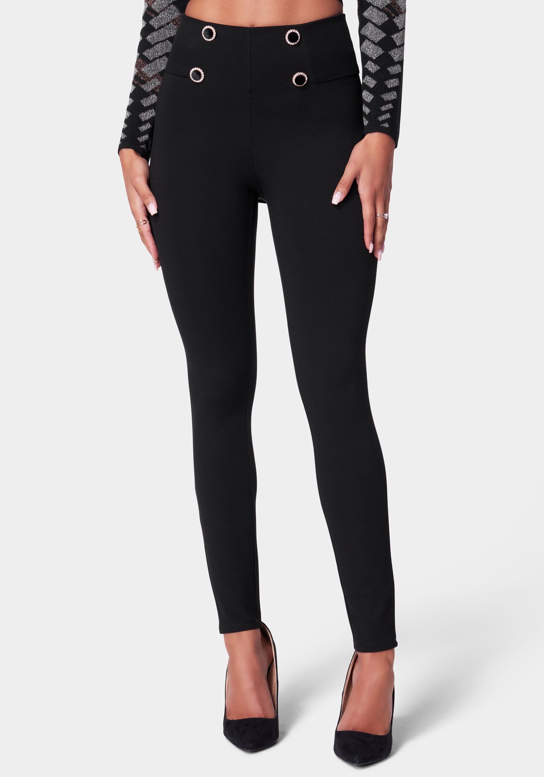 Velvet Button PDR Legging sold by Bebe