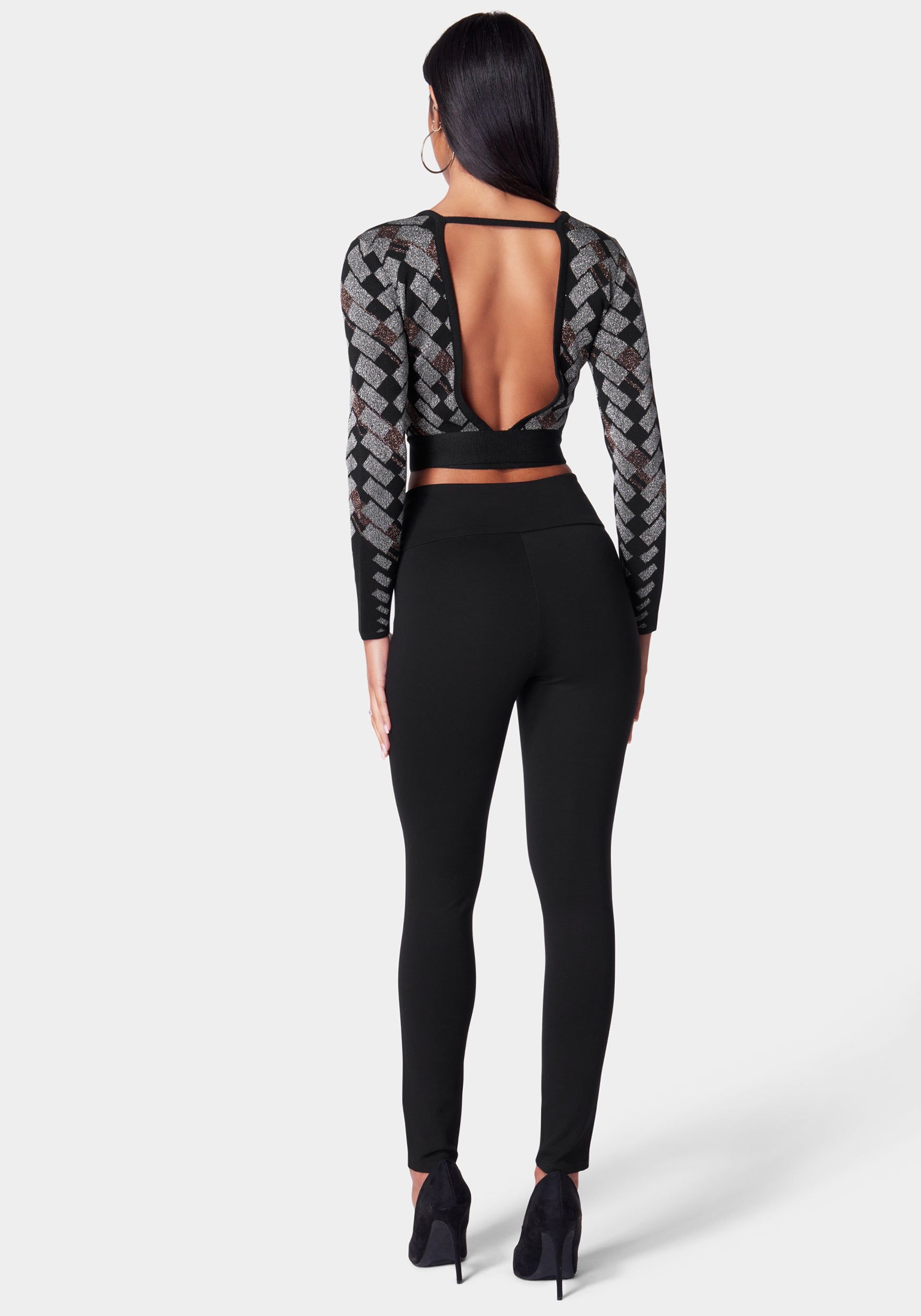 Velvet Button PDR Legging sold by Bebe product image thumbnail 3