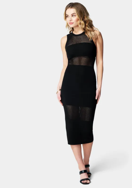 Sleeveless Pointelle Midi sold by Bebe