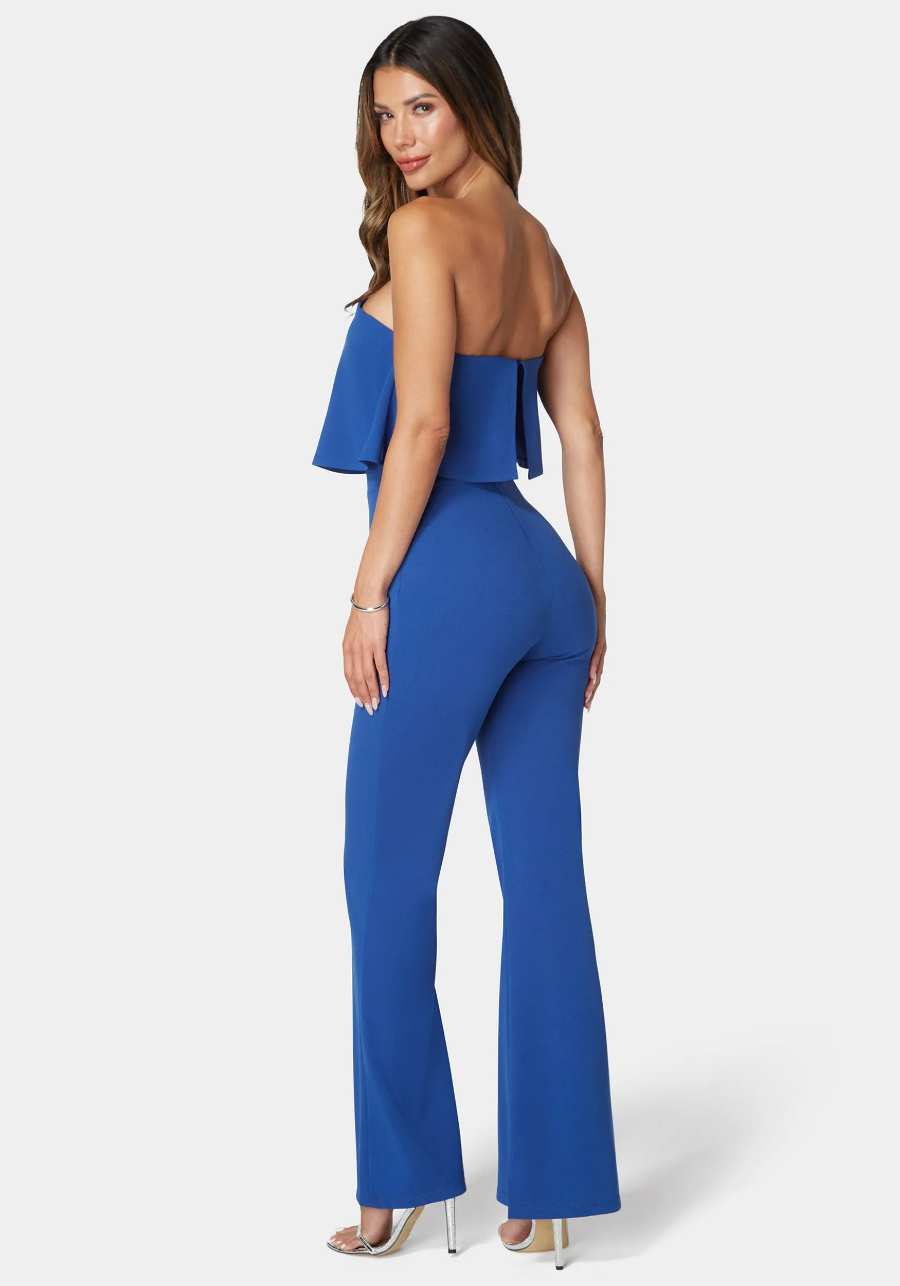 Strapless Overlay Jumpsuit sold by Bebe product image thumbnail 3