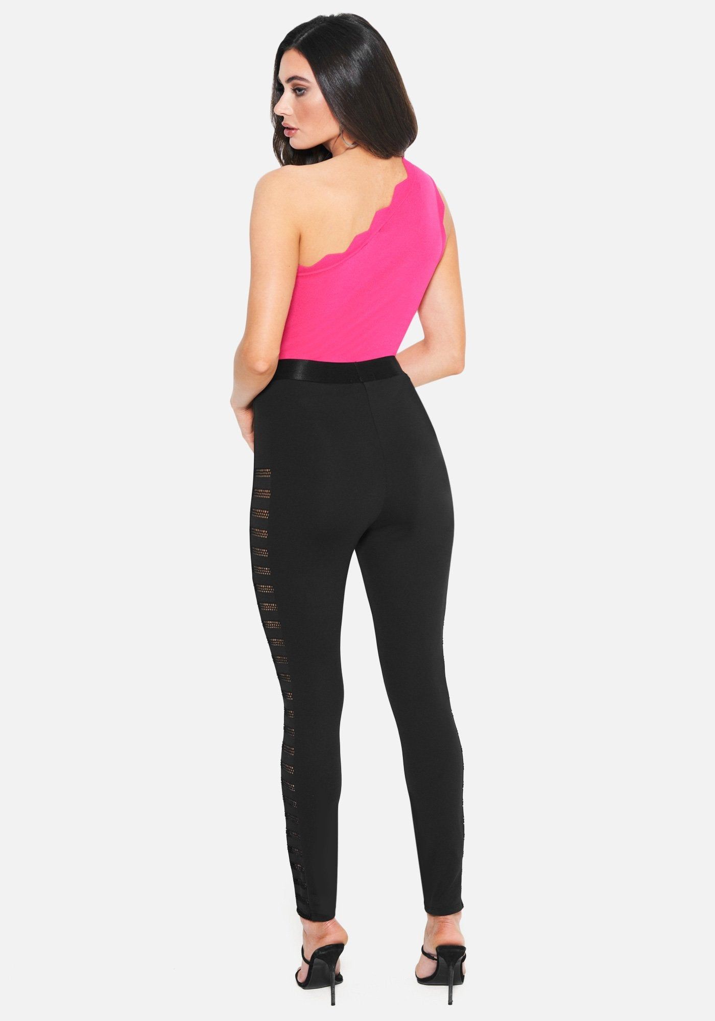 Shadow Stripe Detail Legging sold by Bebe product image thumbnail 3