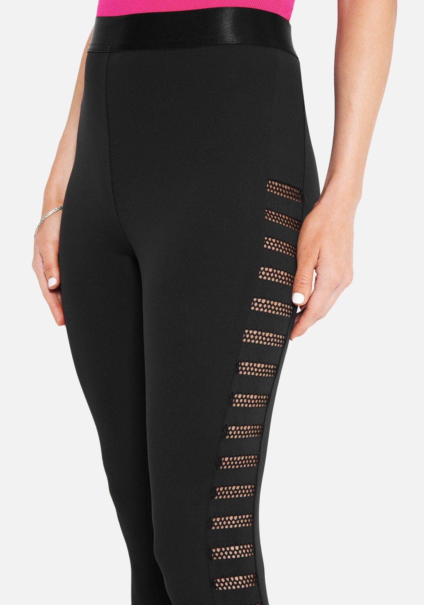 Shadow Stripe Detail Legging sold by Bebe product image thumbnail 4
