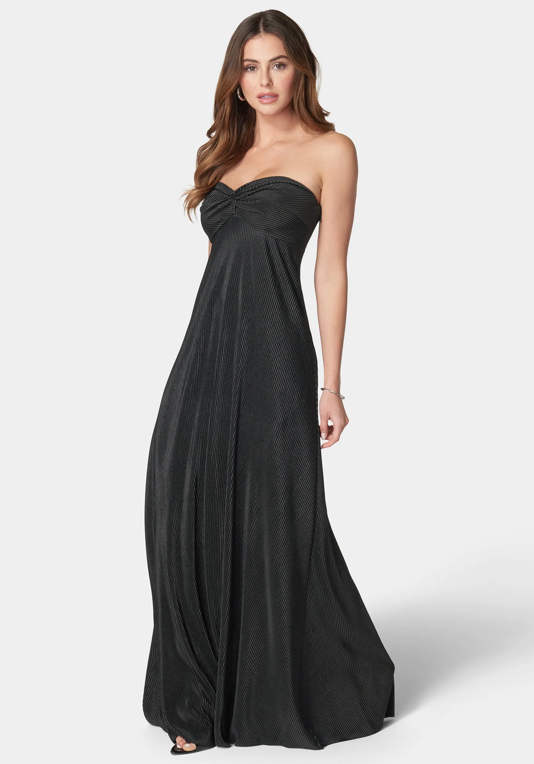 Plisse Empire Maxi sold by Bebe product image thumbnail 2
