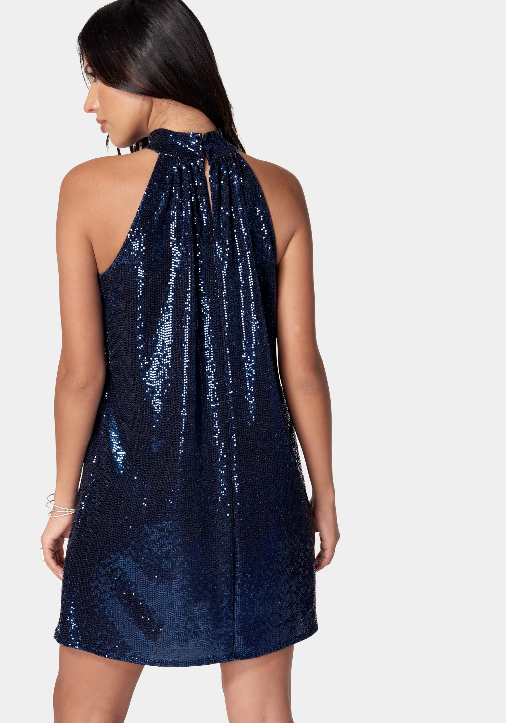 A Line Disco Dot Dress sold by Bebe product image thumbnail 3
