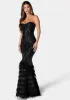 Sequin Feather Gown sold by Bebe