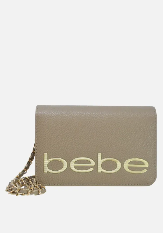 Fabiola Stamped Logo Crossbody sold by Bebe