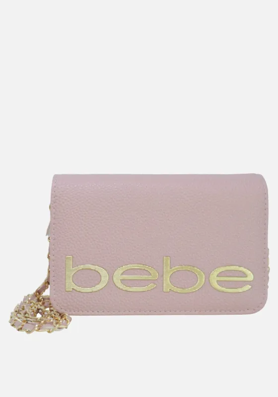 Fabiola Stamped Logo Crossbody sold by Bebe